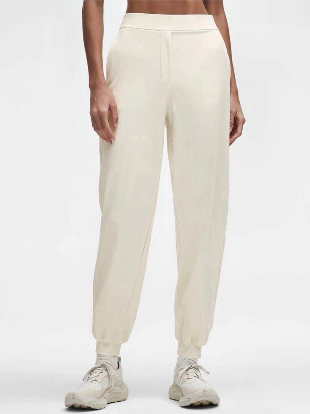 NWT Lululemon Smooth Fit Pull-On High-Rise Pant *Regular Cream